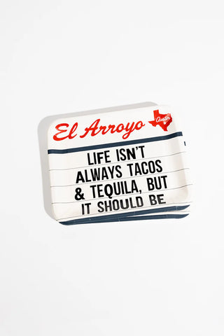 El Arroyo Party Plates