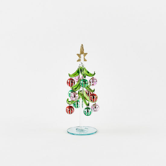 Dangle Multi Colored Ball Tree Small 8"