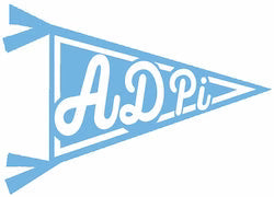 Sorority Pennant Decal