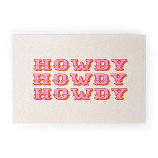 Howdy Howdy Howdy Doormat
