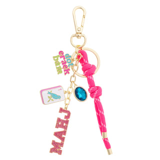 Mahj Paracord Cluster Bag Charm