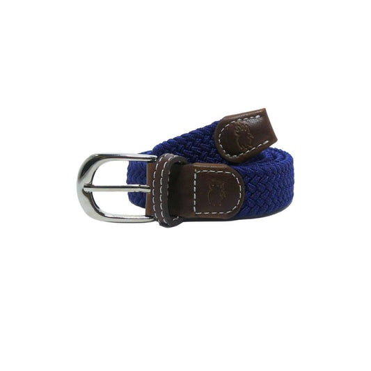 The Lil' Pebble Beach Kid's Solid Woven Stretch Belt