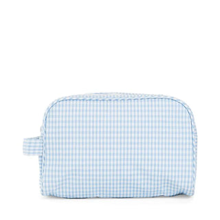 TRVL - Stowaway Gingham Mist Toiletry Bag