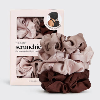 a box of hair scrunchies
