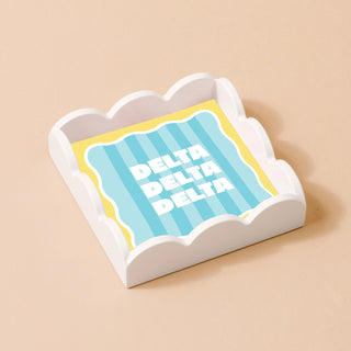 Sorority Scallop Trinket Tray