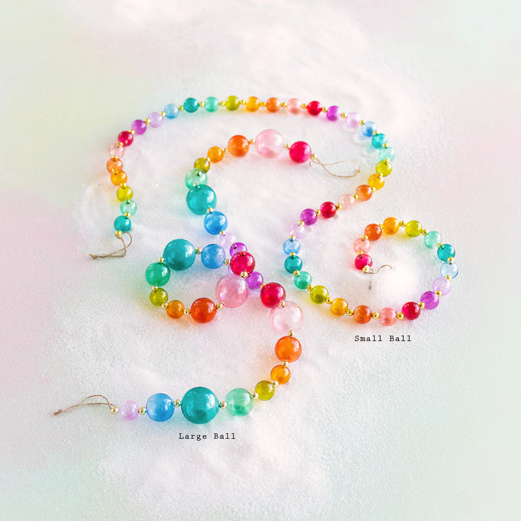 Rainbow Ball Garland