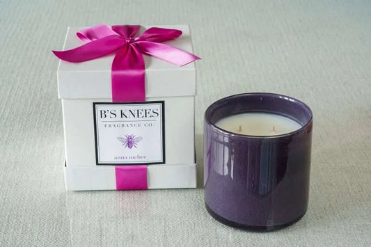 Anna McBee B's Knees 3 Wick Candle