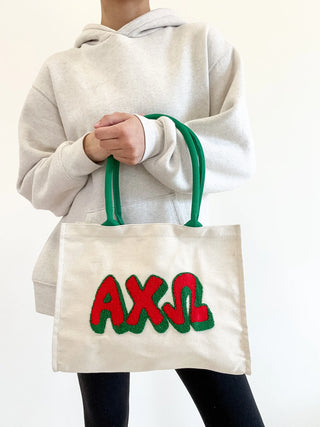 Sorority Chenille Gift Tote
