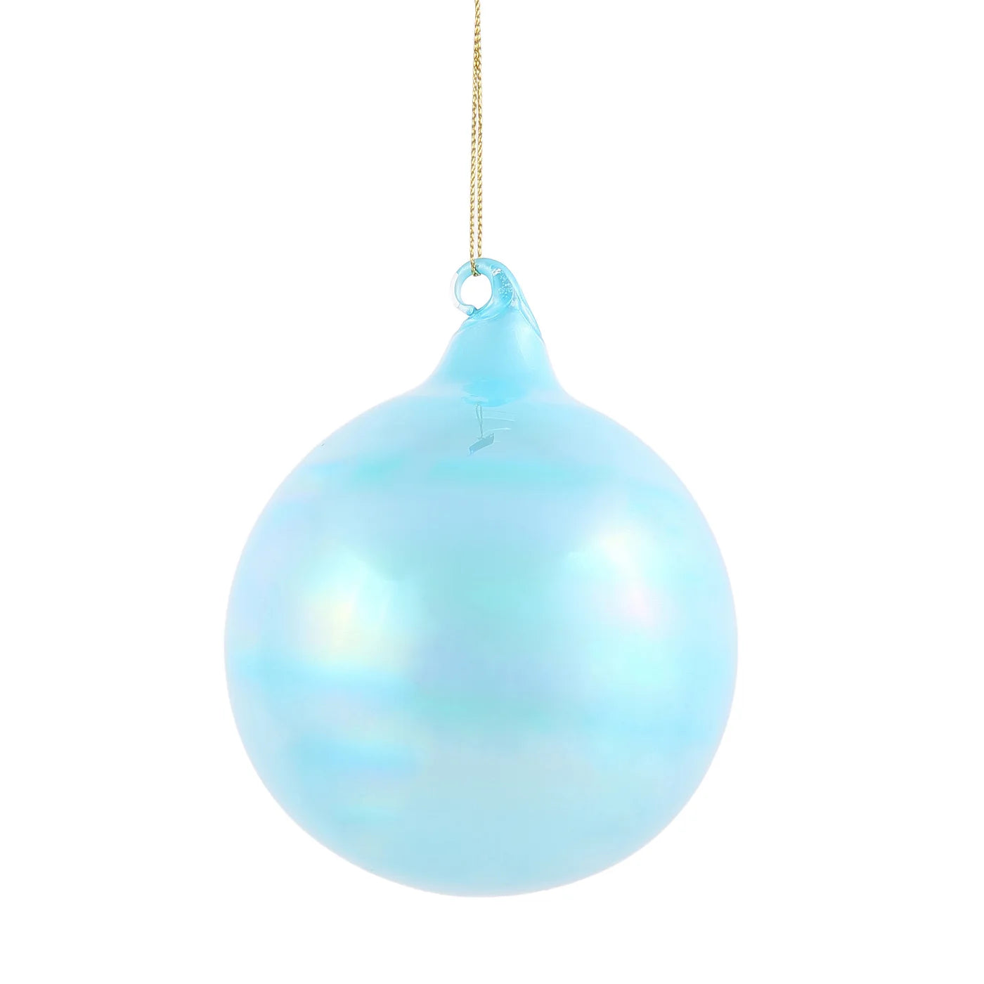 Jim Marvin PEARL GLASS BALL AQUA