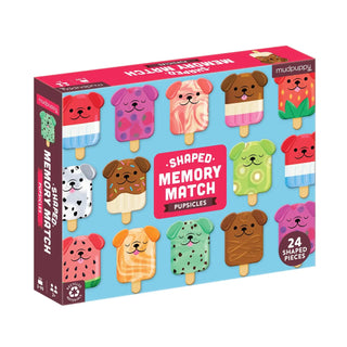 Pupsicles Shaped Memory Match