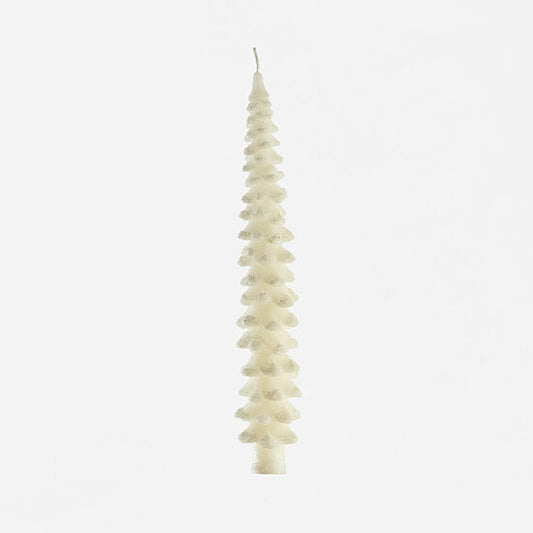 White Tree Candle Taper