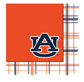 Auburn Plaid Napkins