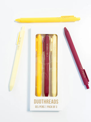 Lettered Luxe Sorority Pens - Set of 3