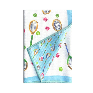 Serve It Up Double-Sided Tea Towel