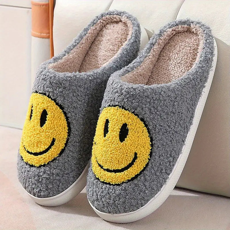 Smiley Face Slippers