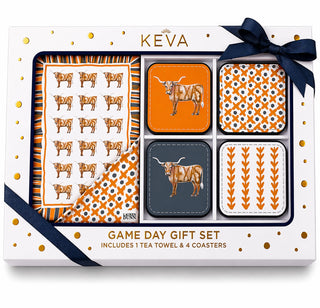 Game Day Tea Towel & Coasters Gift Set