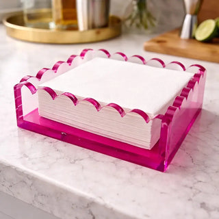 Scallop Cocktail Napkin Holder