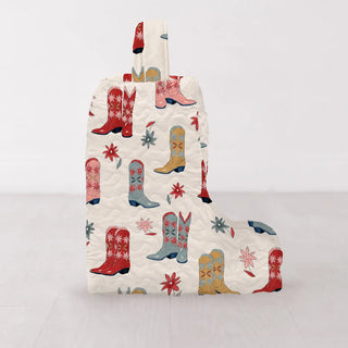 Quilted Boot Bag - Several designs available