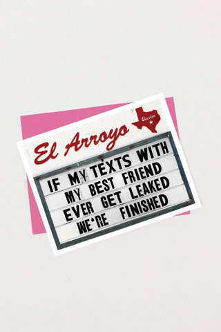 El Arroyo Greeting Cards