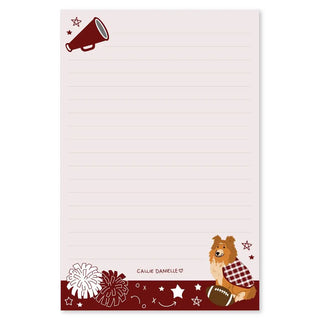 College Station Football Notepad