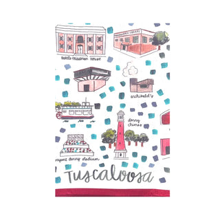 Tuscaloosa  Double-Sided Tea Towel