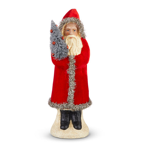 12"  VELVET SANTA