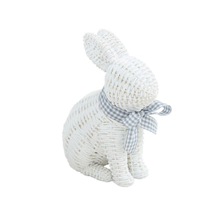 Wicker Resin Bunny