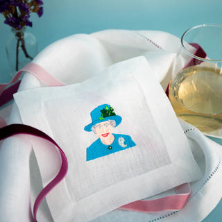 The Queen Cocktail Napkin