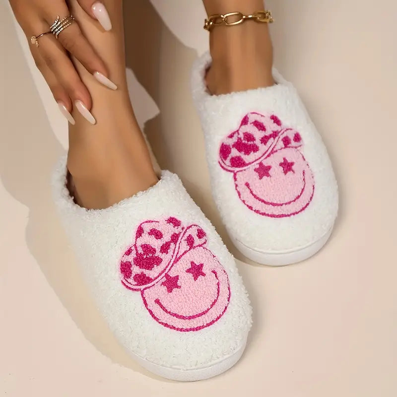 Smiley Face Slippers