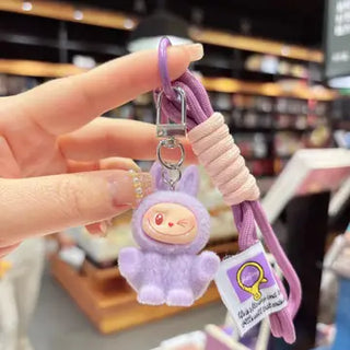 Lafufu Keychain with Lanyard