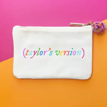 Taylor's Version Pouch with Pom Pom Pull