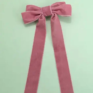 Velvet Hair Bow