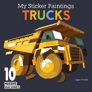 Activity Book - My Sticker Paintings: Truck