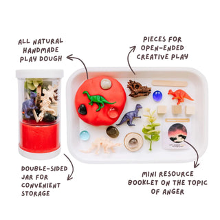 Safari Sensory Play Dough Kit by Present Not Perfect