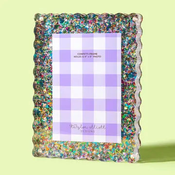 Confetti Picture Frame, Medium