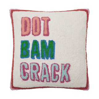 Dot Bam Crack Hook Pillow