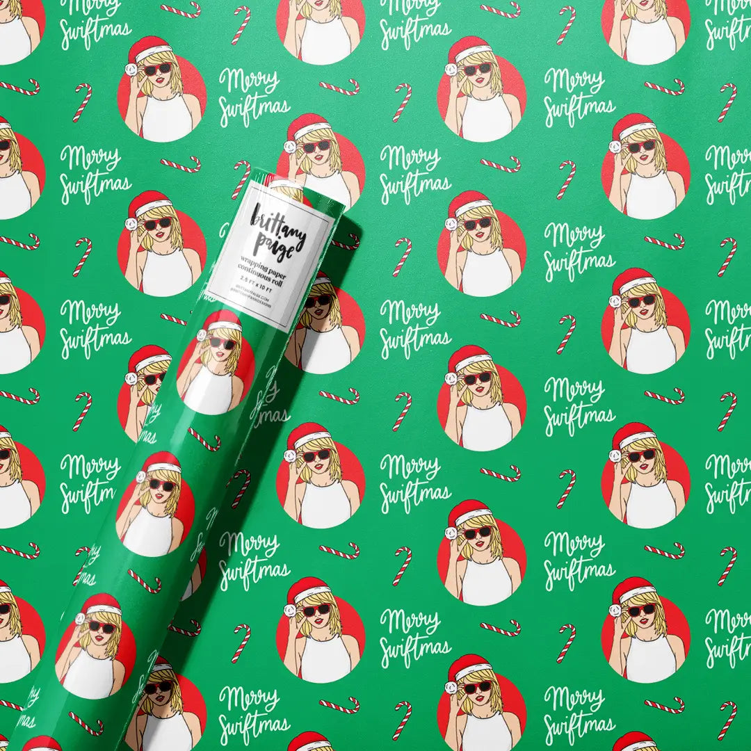 Merry Swiftmas Christmas Wrapping Paper Roll