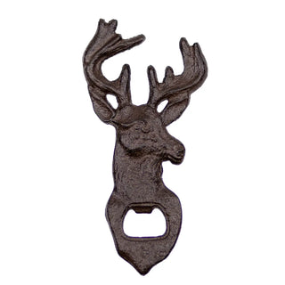 Deer Bottle Opener Antique Brown