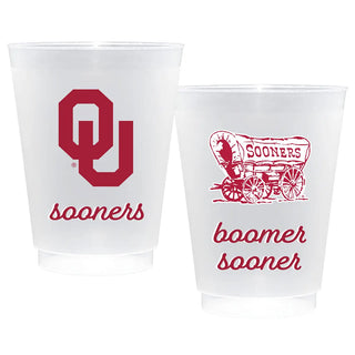 Oklahoma Sooner NCAA Frost Flex Cups