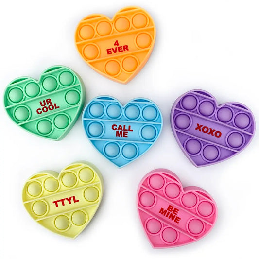 Mini Fidgety Conversation Hearts