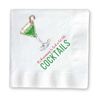 It's Beginning To Look Like Cocktails Napkins