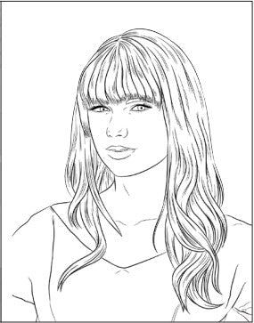 Taylor Swift Forever Coloring Book