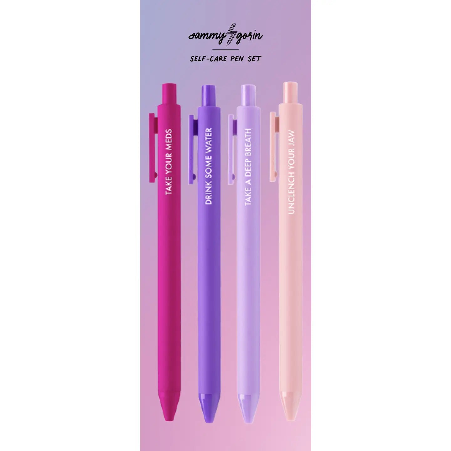 Self Care Pen Set