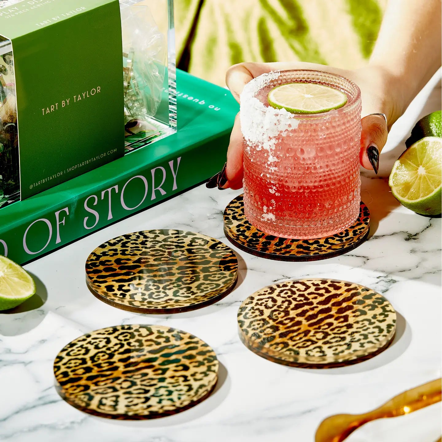 Leopard Print Coaster