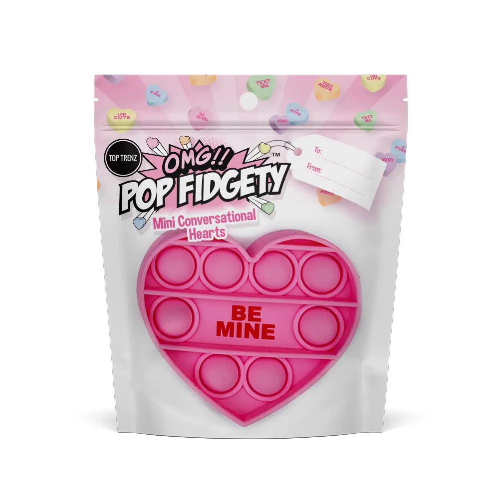 Mini Fidgety Conversation Hearts