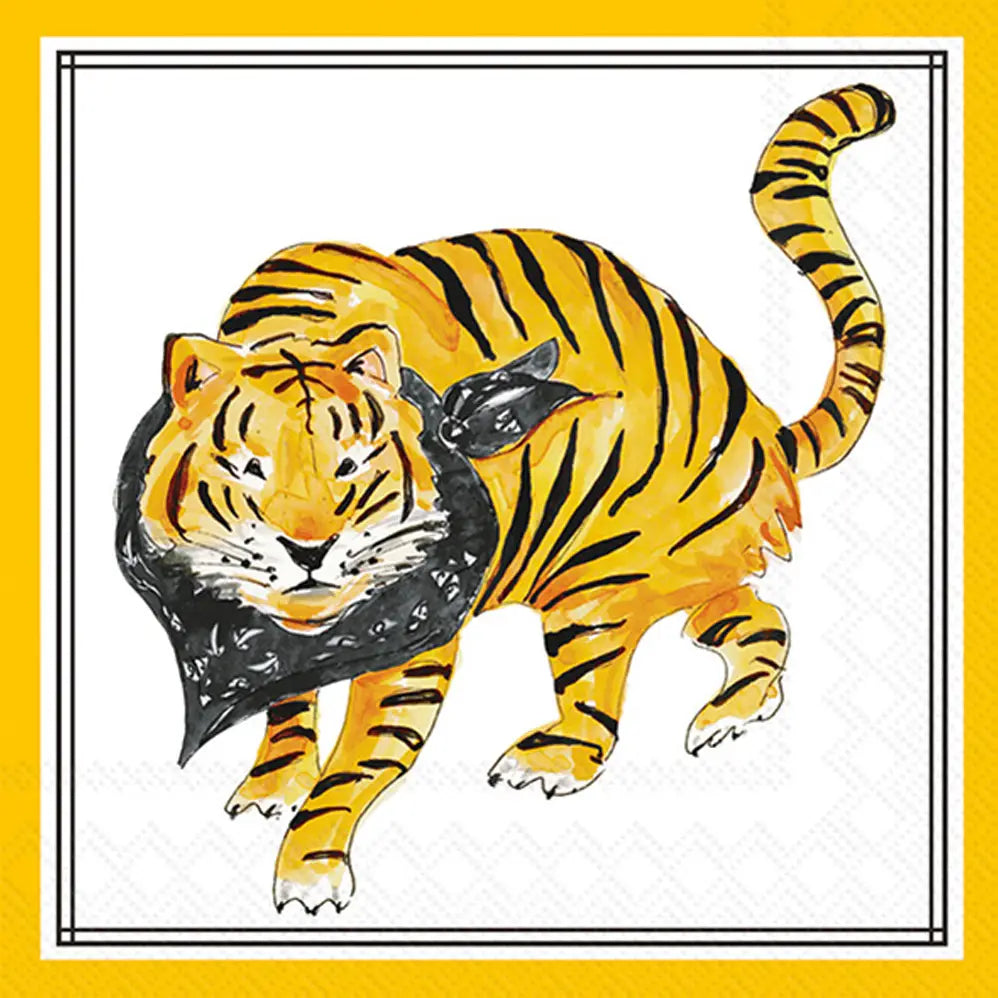 Tiger Cocktail Napkins