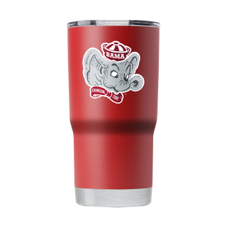 Alabama 20 Oz. College Vault Mascot Tumbler