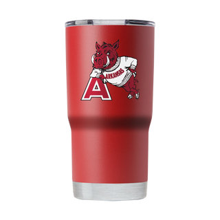 Arkansas 20 Oz. College Vault Mascot Tumbler