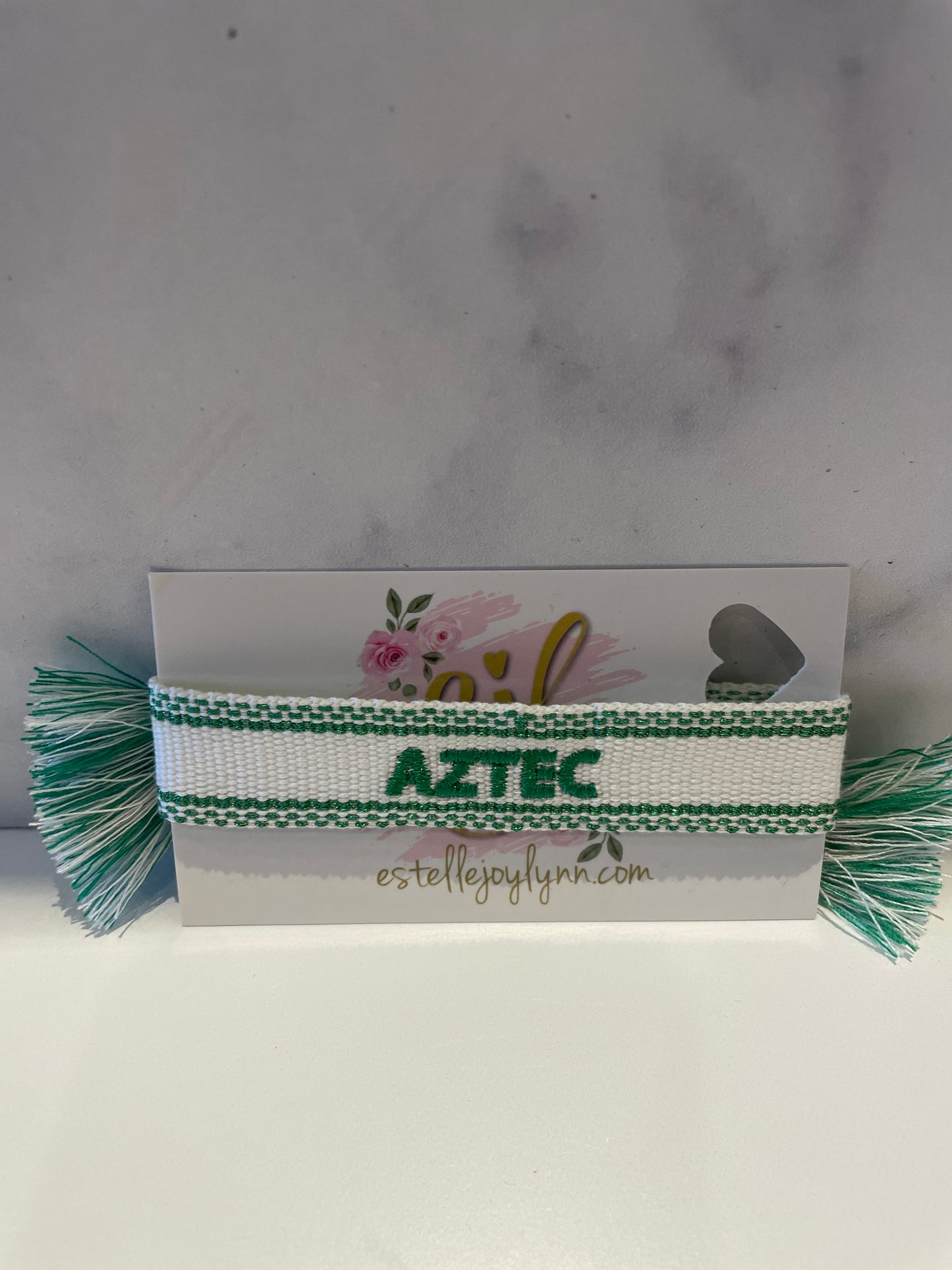 Camp Spirit Embroidered Bracelet- Many Camps to choose from