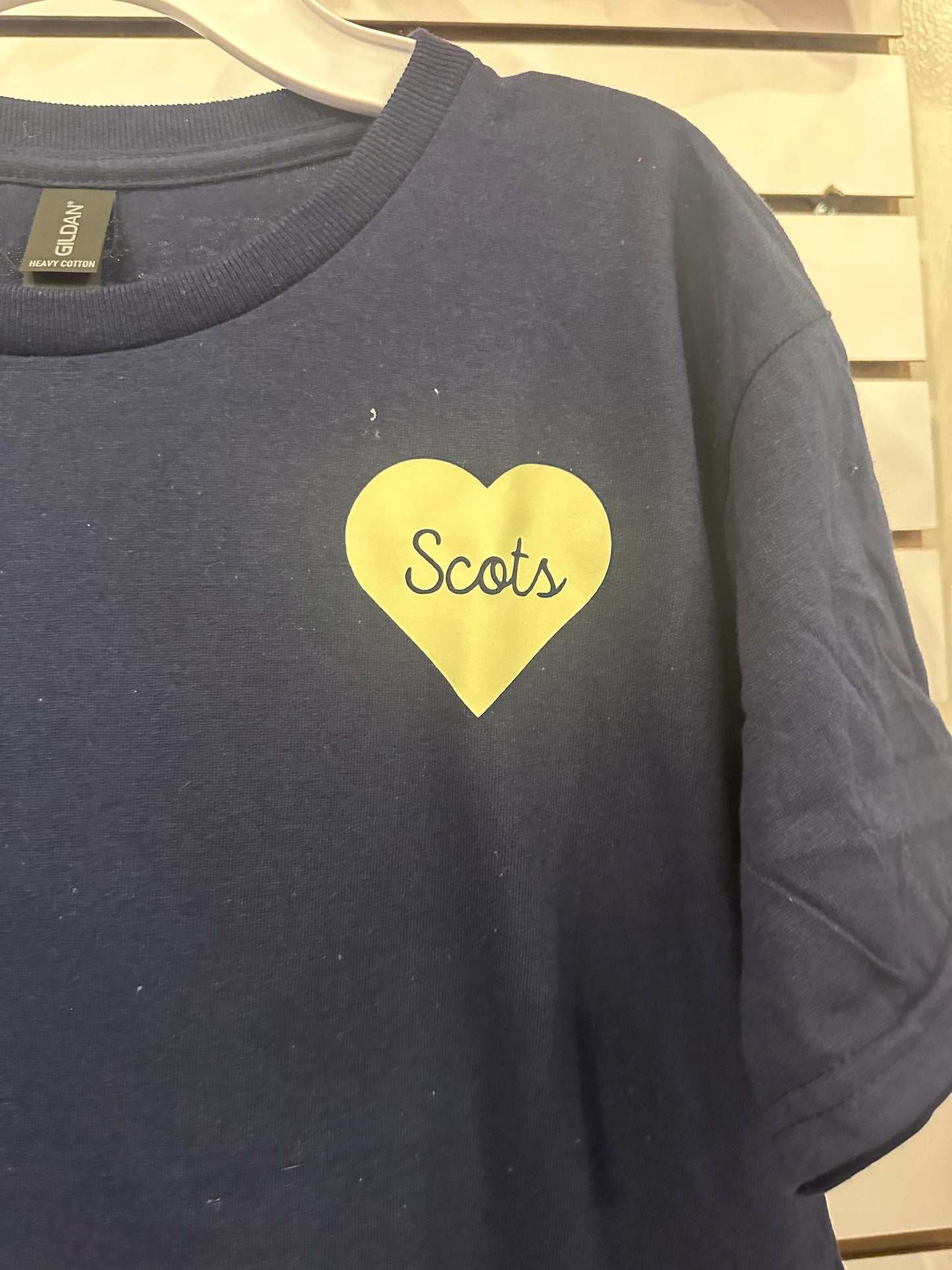 Youth Navy Scots Shirt